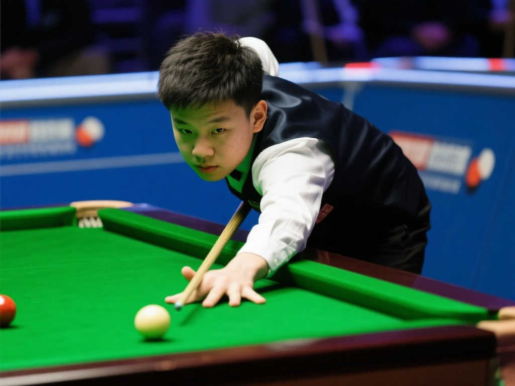 斯诺克世锦赛资格赛：吴宜泽强势击败江俊，以10-4挺进48强